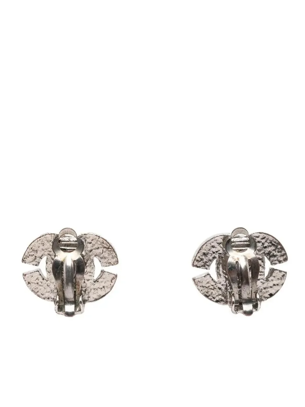 Chanel Cc Logo Clip-On Earrings Metal #276047C76B